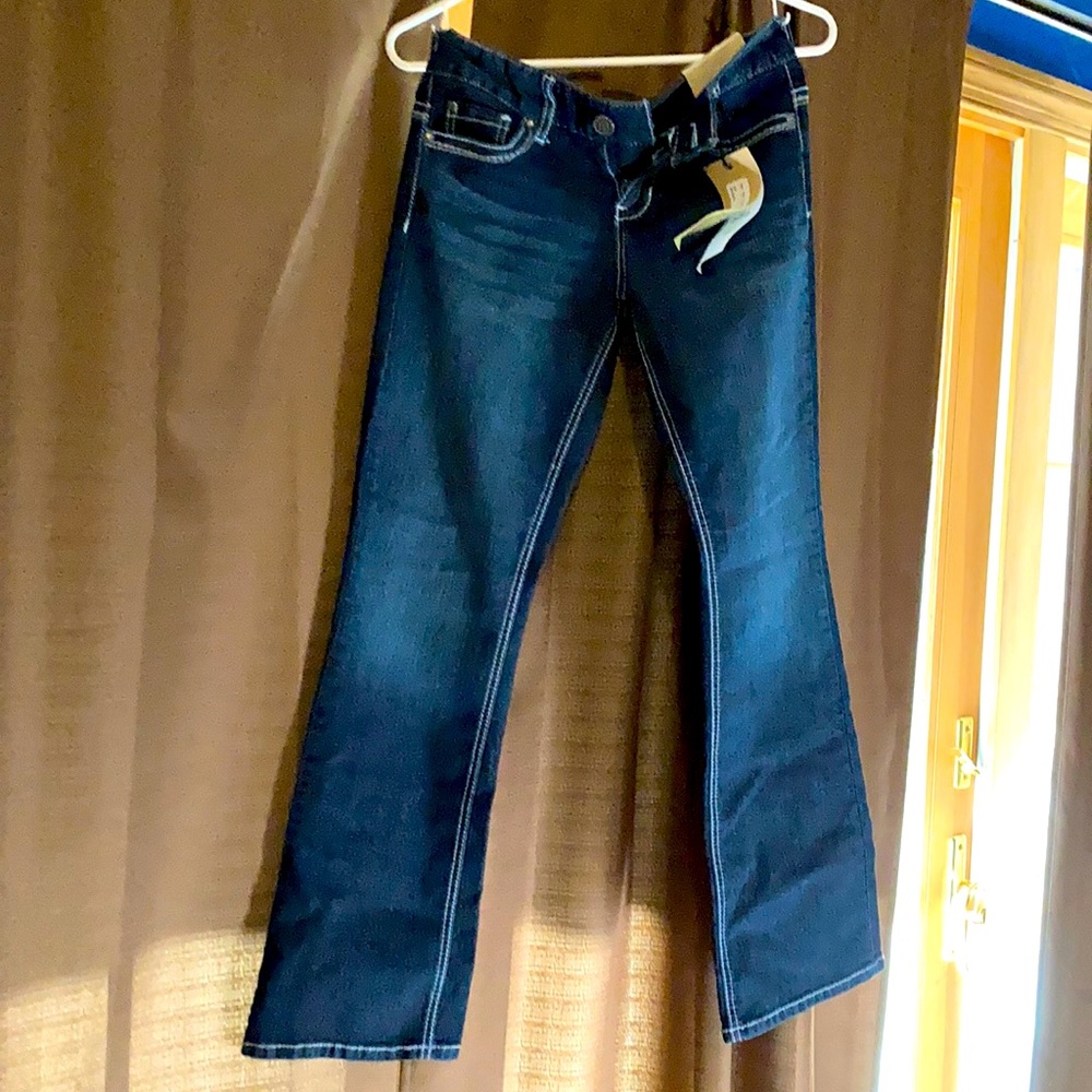 Brand new jeans straight fit boot cut